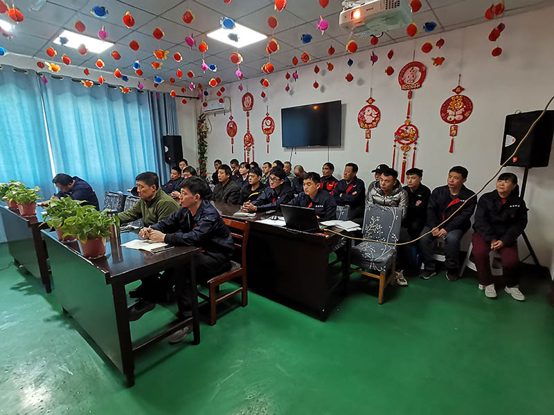 北京盛达伟业型材拉弯厂顺利召开2023年度开工动员大会