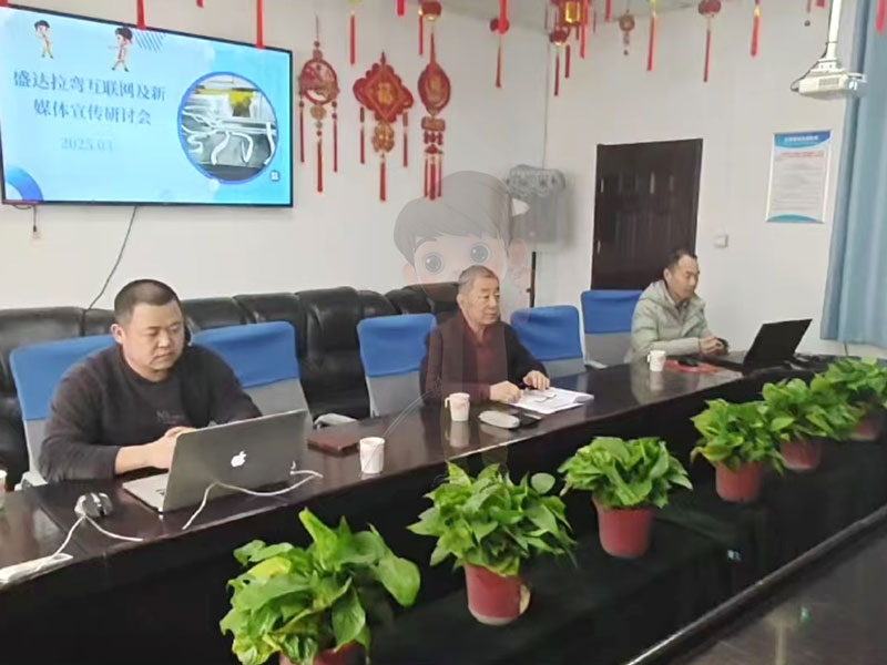 数字拉弯链接创新：盛达拉弯互联网及新媒体宣传研讨会