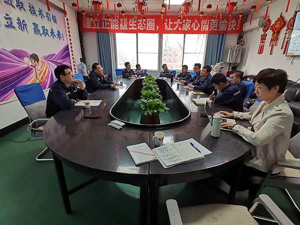 北京拉弯厂召开三月份月度产值分析会